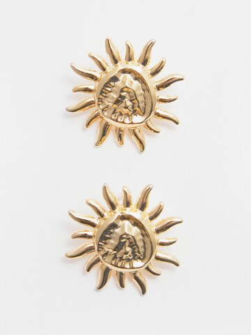 Boucles d'oreilles Pull&Bear en or