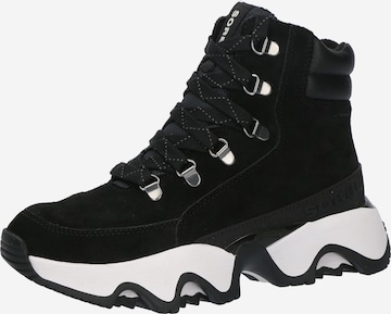 SORELLežerne čizme 'Kinetic Impact Conquest Plus' - crna boja: prednji dio