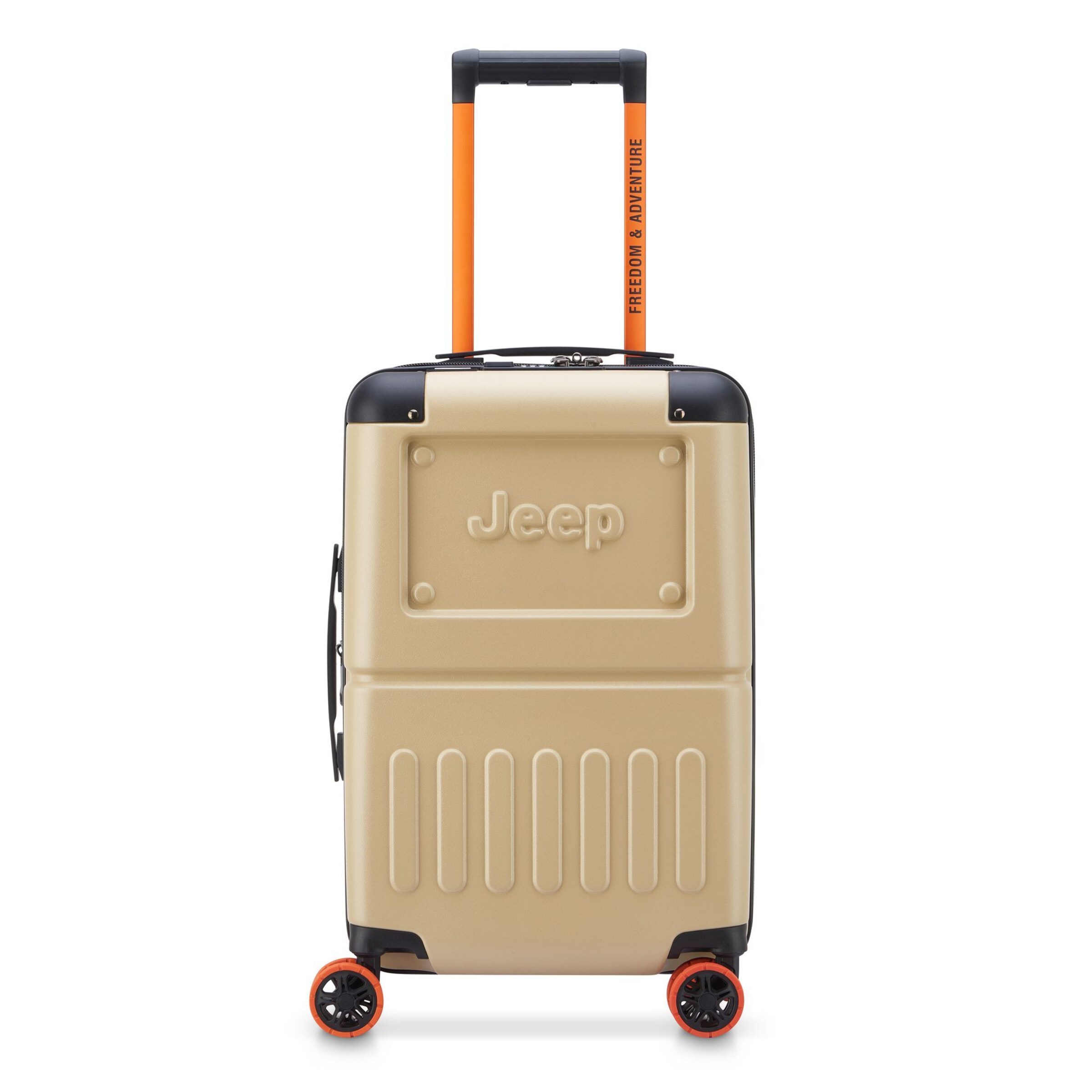 Trolley 'JH002B' di Jeep in beige: frontale