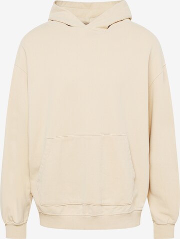 Sinned x ABOUT YOU Sweatshirt 'Aaron' in Beige: front