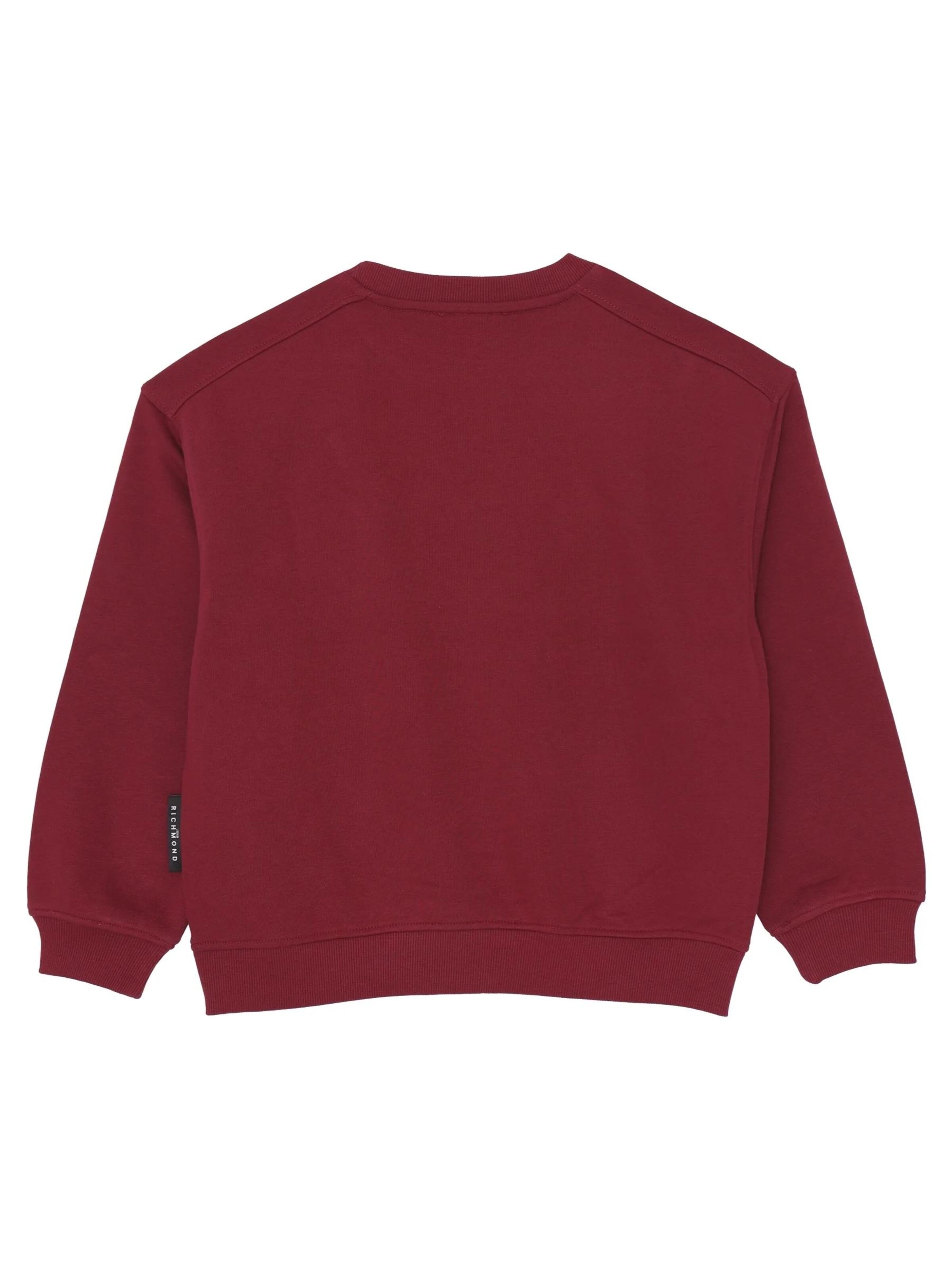 John Richmond Sweatshirt 'Kue'‌‌‌‌‌‌‌ in Rot