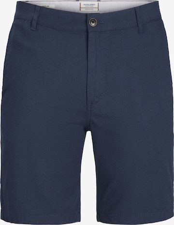 Jack & Jones Plus Regular Chino Pants in Blue: front