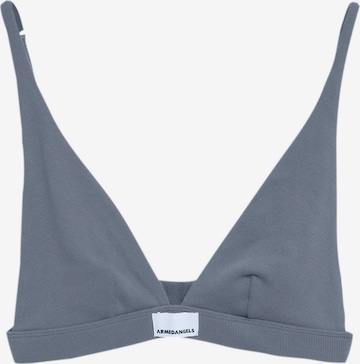 ARMEDANGELS BH ' OSILAARI RIB ' in Blau: Vorderseite