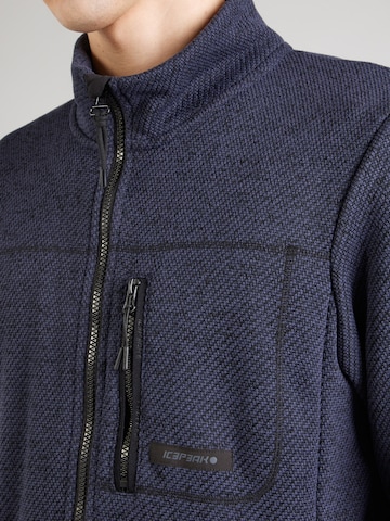 ICEPEAK Fleece jacket in Blue