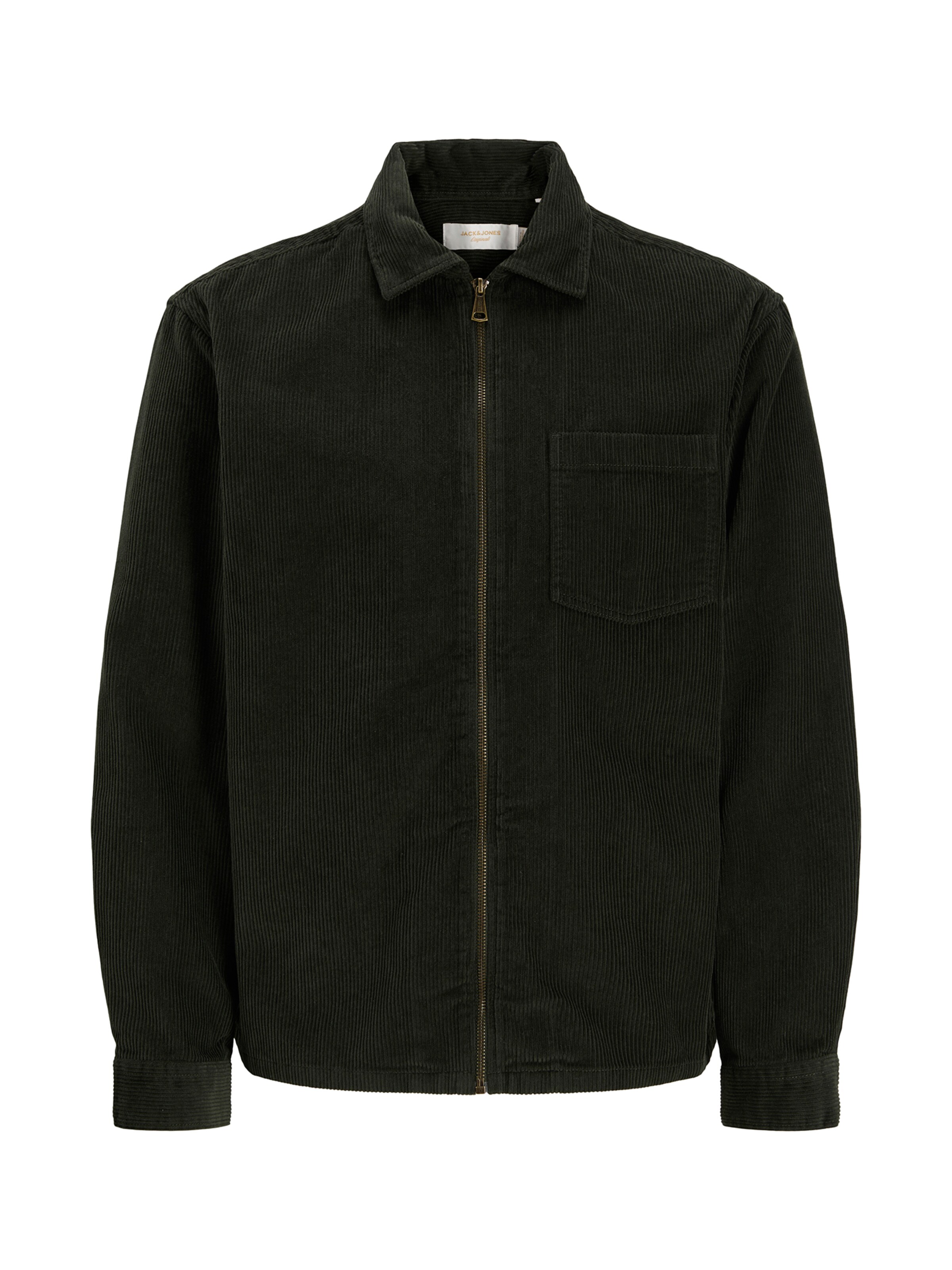 JACK & JONES Overhemd 'JORTORONTO' in Bruin: voorkant
