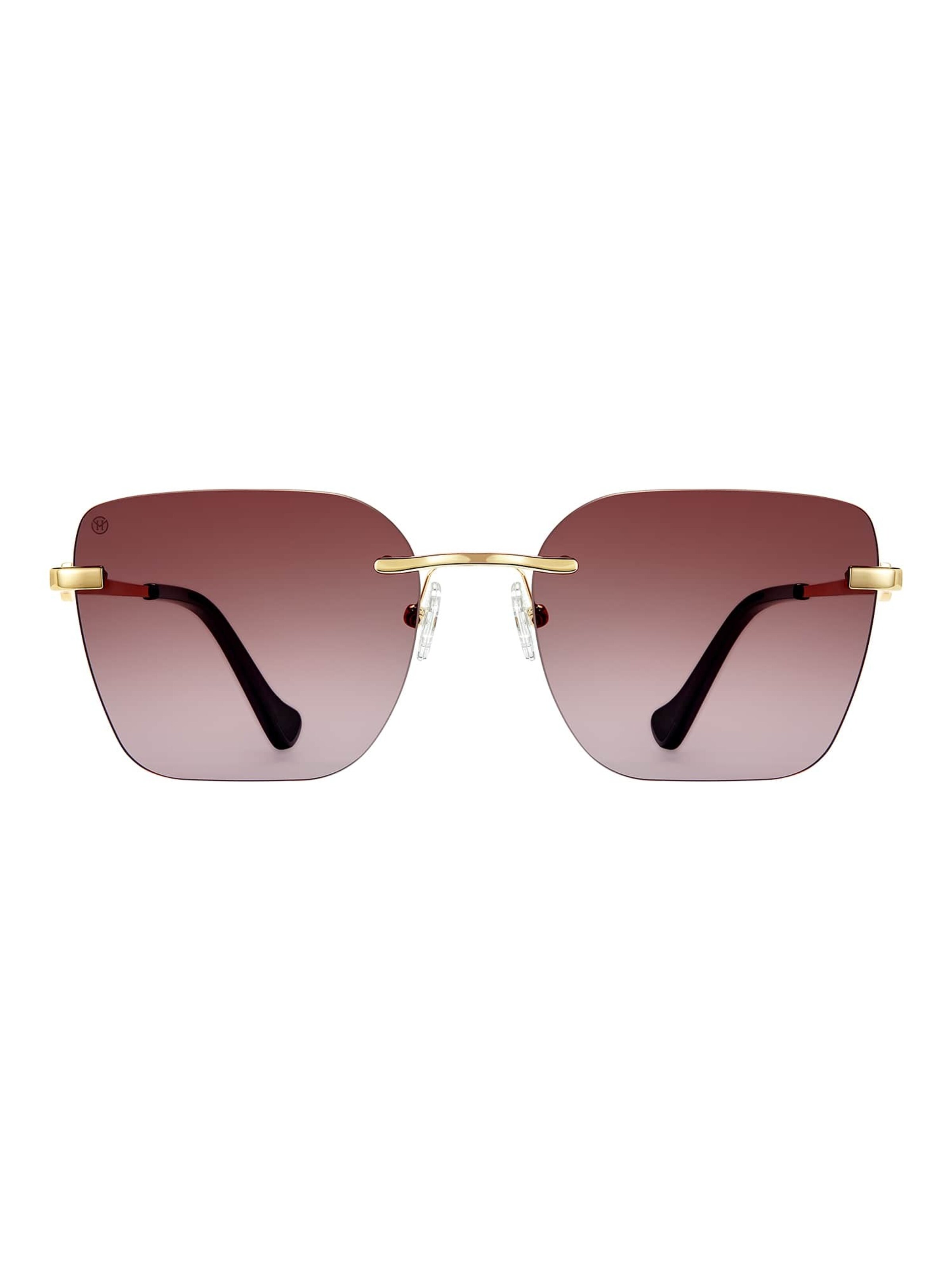 Victoria Hyde Zonnebril 'Passang' in Bruin: voorkant