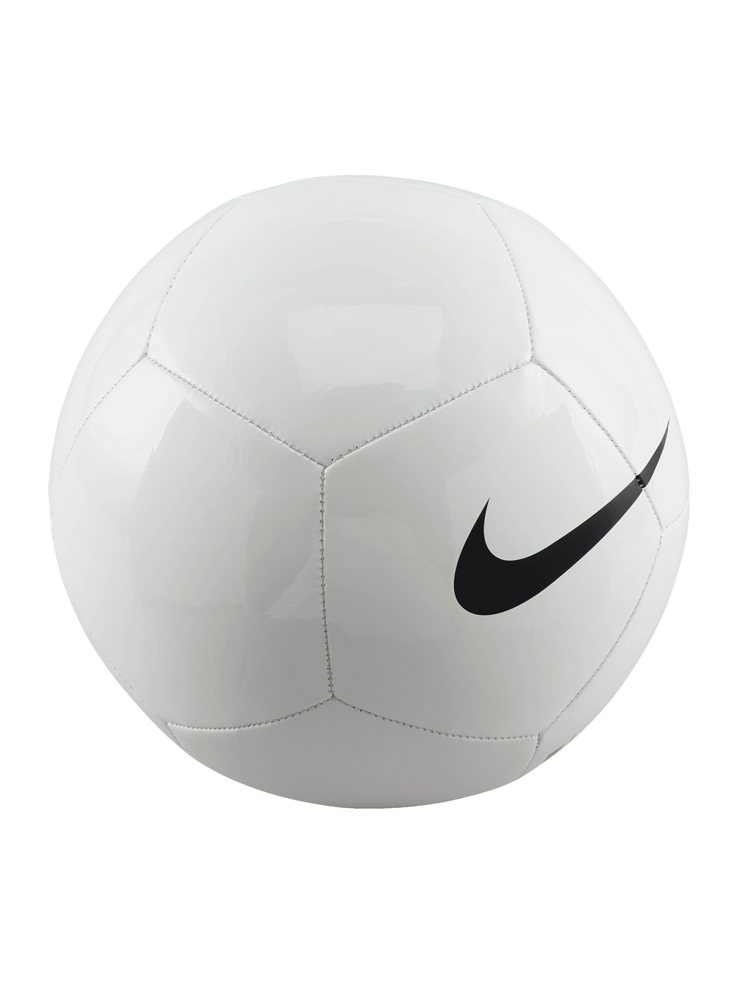 NIKE Ball in White: front