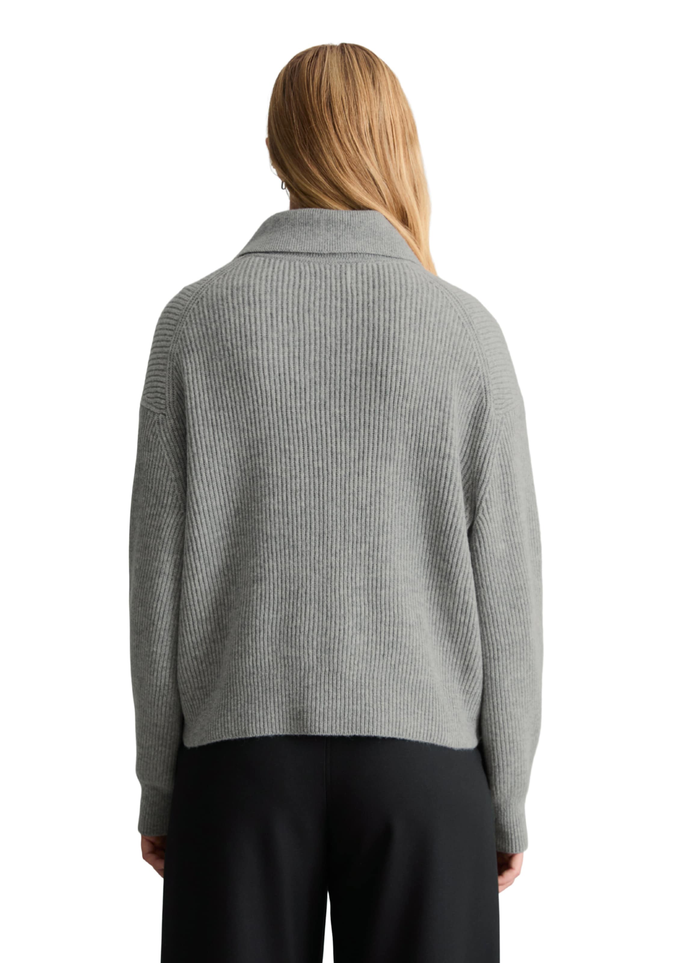 Marc O'Polo DENIM Strickjacke in Grau