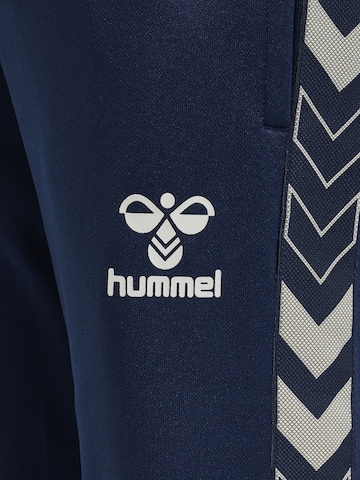 Hummel Regular Workout Pants in Blue