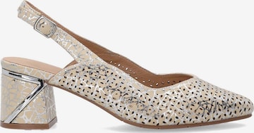 VENEZIA Slingback pumps 'Venezia' in Beige: front