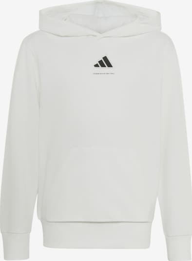 128 dydžio Sportinio tipo megztinis iš ADIDAS SPORTSWEAR, spalva – balta, Prekių apžvalga
