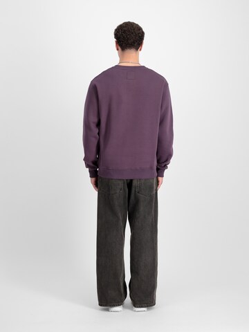 Sweat-shirt ALPHA INDUSTRIES en violet