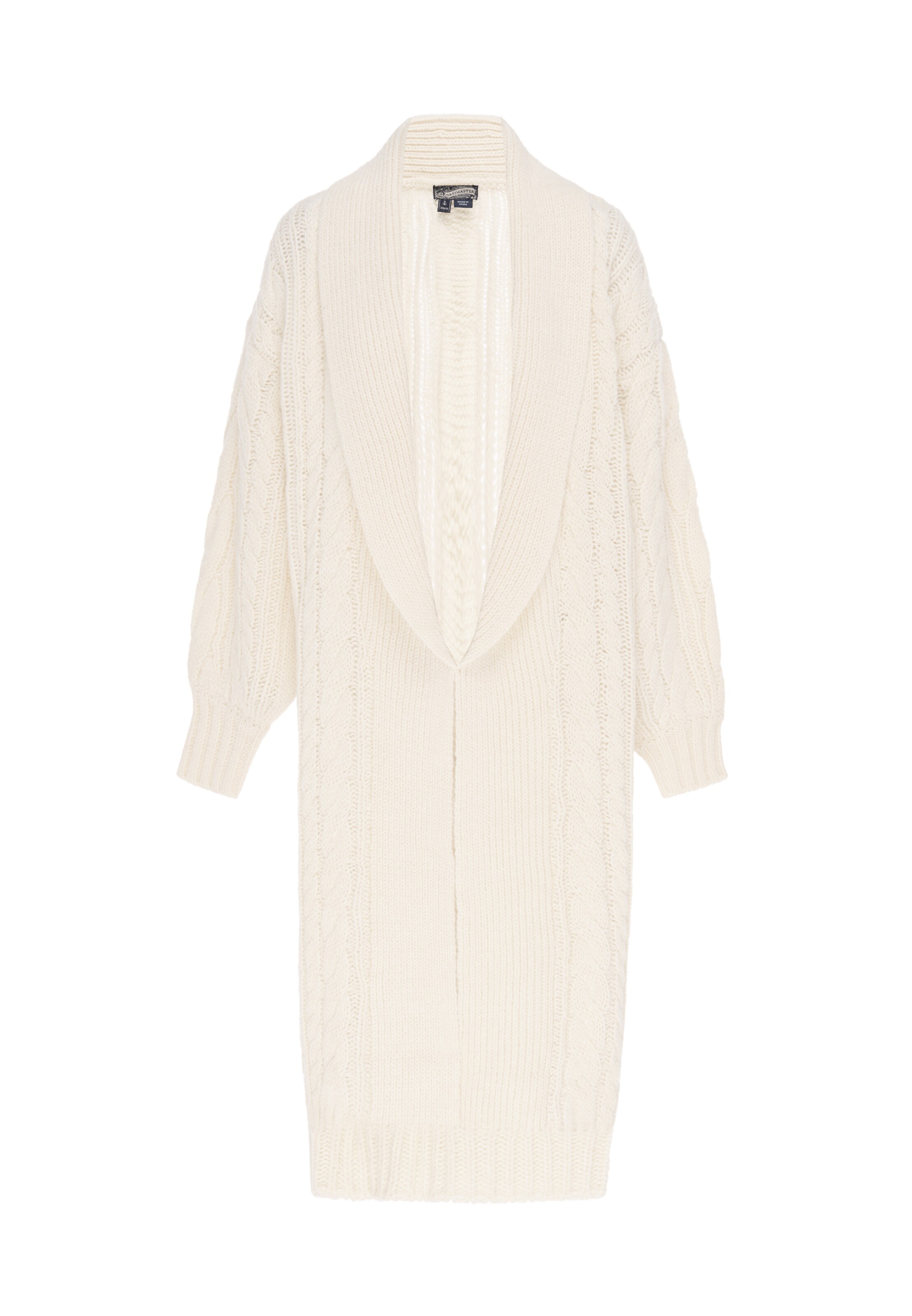 DreiMaster Vintage - Sobretudo de malha em branco: frente