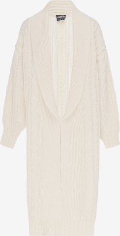 DreiMaster Vintage - Sobretudo de malha em branco: frente