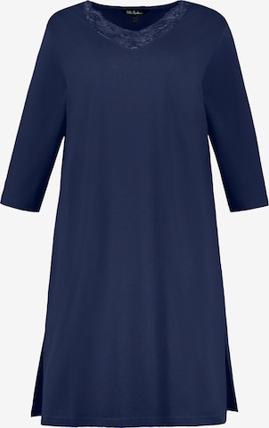 Ulla Popken Nightgown in Blue: front