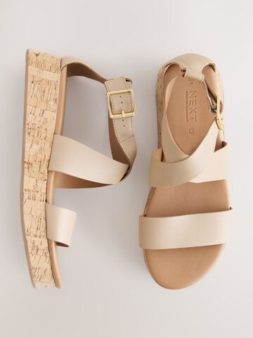 Sandales à lanières 'Forever Comfort' Next en beige