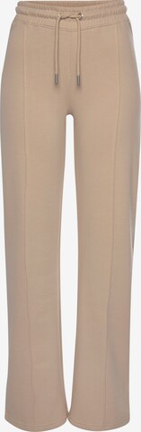 Regular Pantalon H.I.S en marron : devant