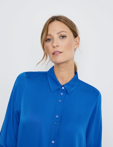 TAIFUN Bluse i blå