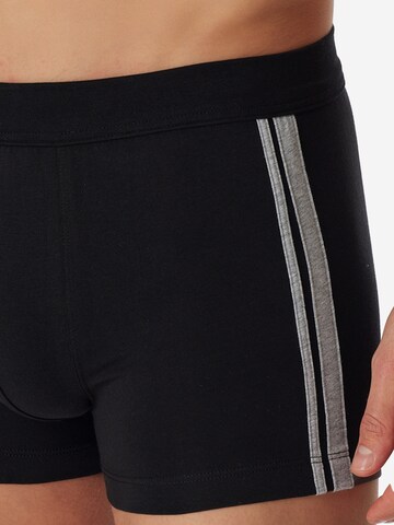 SCHIESSER Boxershorts '95/5 Stretch - Organic Cotton' in Zwart