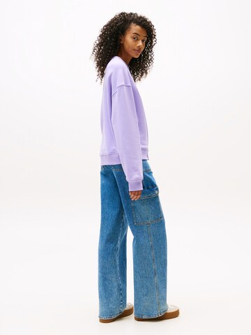 Tommy Jeans Свитшот в Лиловый