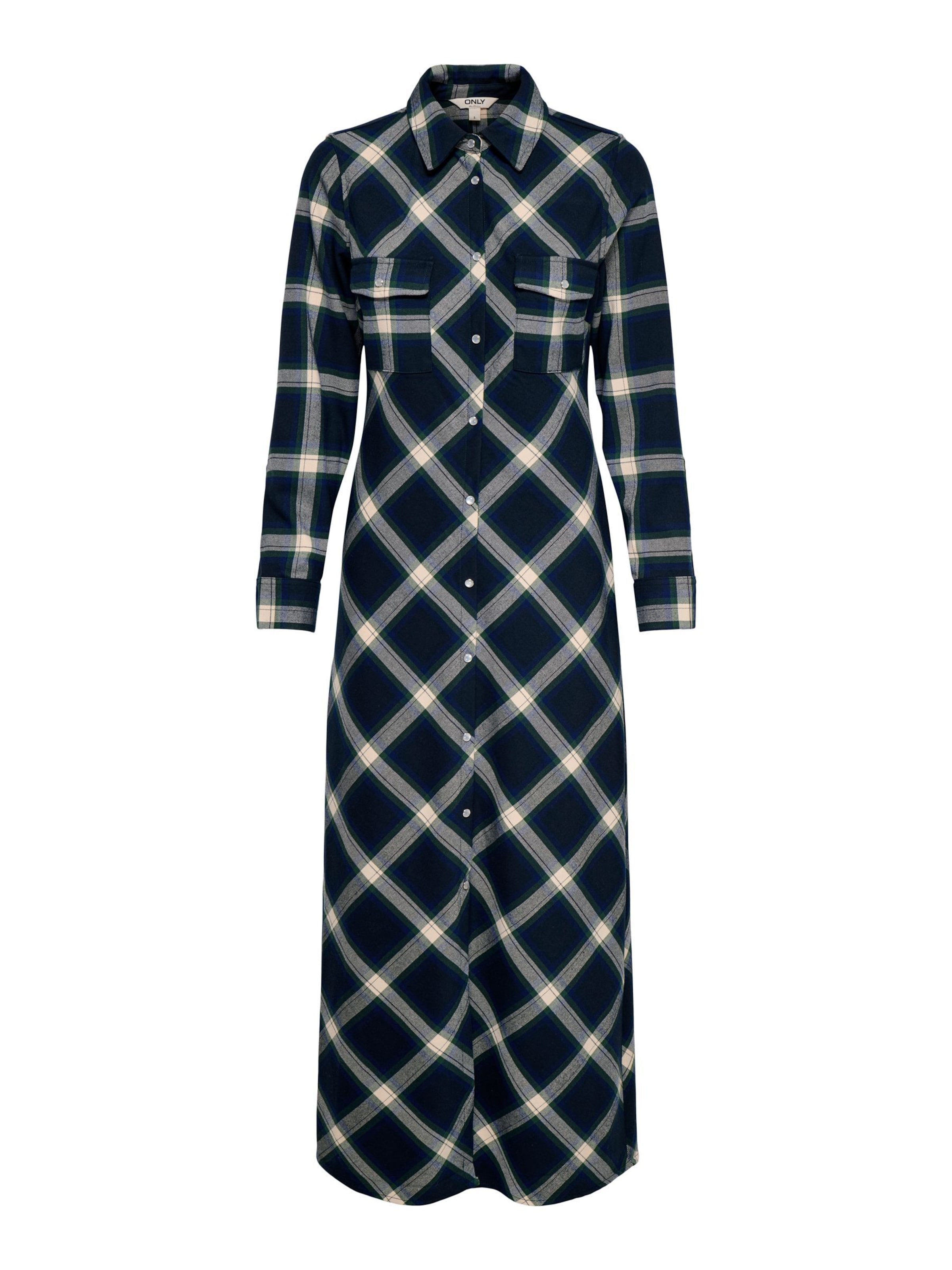 ONLY Blousejurk 'ONLWren' in Blauw: voorkant