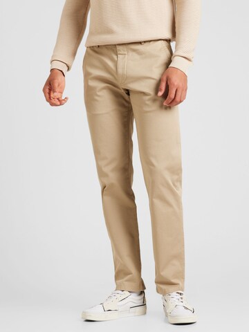 JOOP! Jeans Regular Chino trousers 'Matthew' in Brown: front