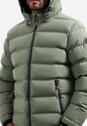 No Excess Winterjas in Groen