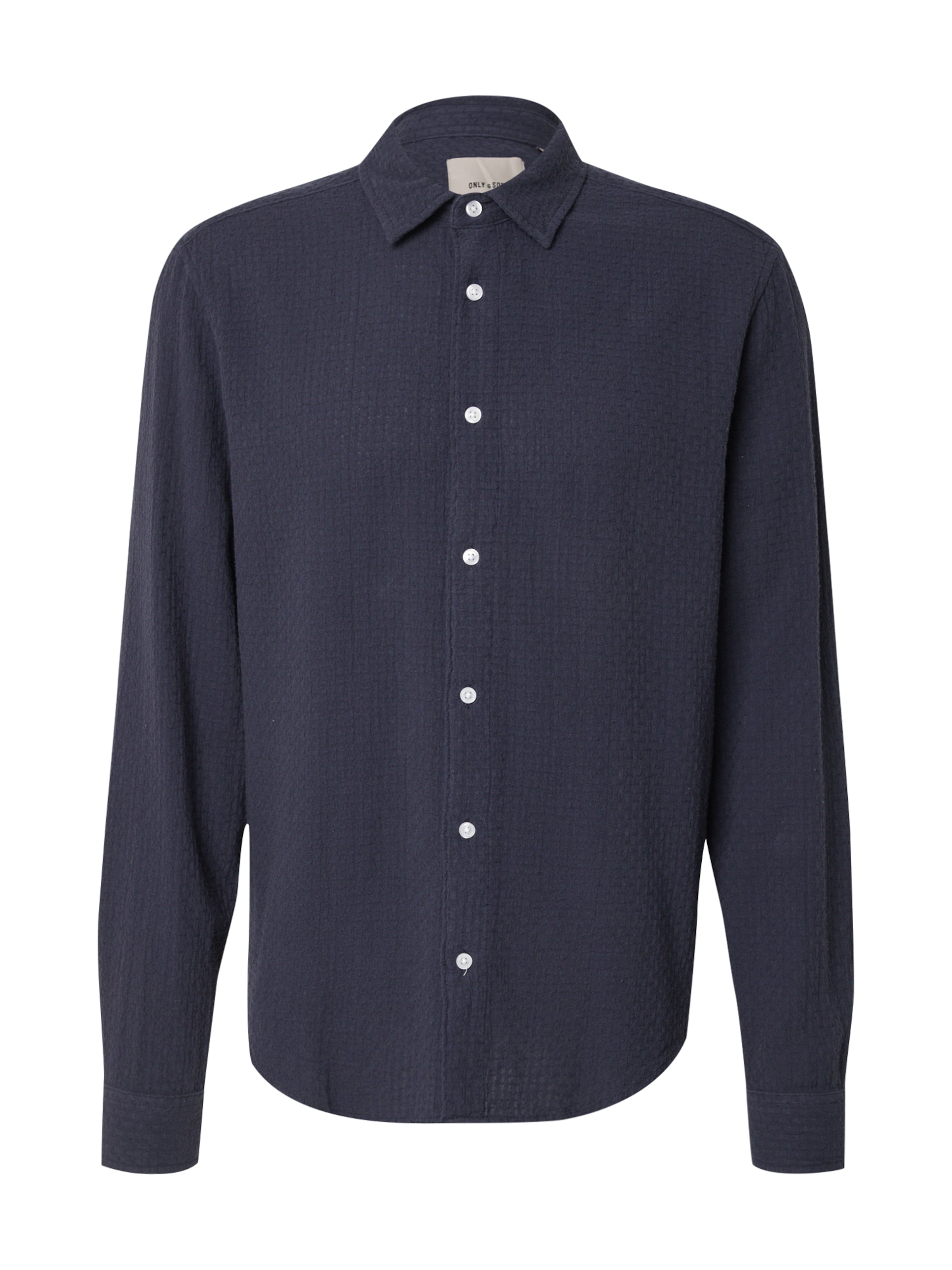 Only & Sons Regularny krój Koszula 'ONSSEA' w kolorze niebieski: przód