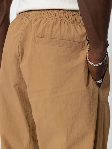 VAMOS CLO Wide leg Cargobroek 'Copperas COVE' in Bruin