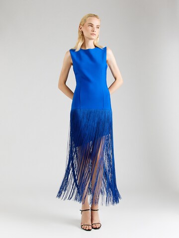 Karen Millen - Vestido de festa em azul: frente