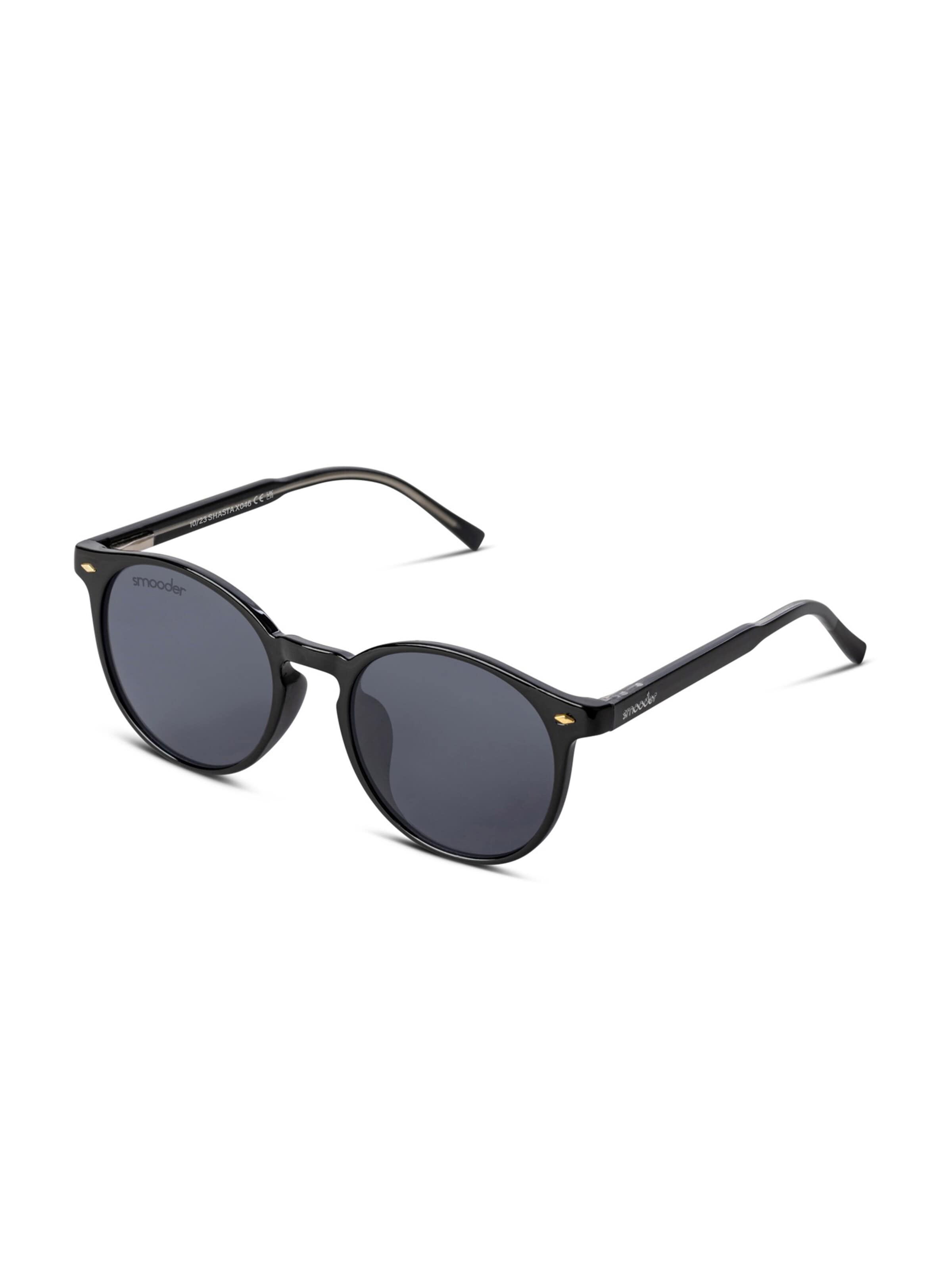 Smooder Sonnenbrille 'Shasta Sun' in Schwarz: Vorderseite