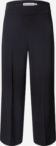 InWear Wide leg Pleated Pants 'Zhen' in Black: front