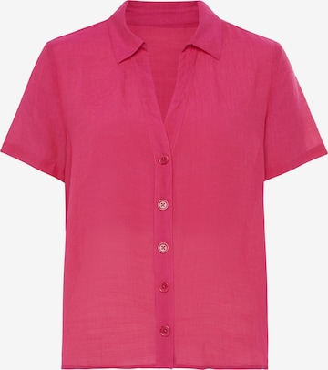 VIVANCE Blouse in Roze: voorkant