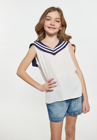 DreiMaster Vintage - Blusa em branco: frente