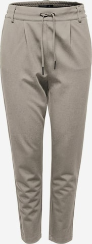 Only Tall Pleat-Front Pants 'ONLPOPTRASH' in Grey: front