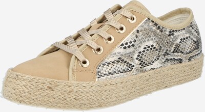 Sneaker low 'Eve' bugatti pe nisipiu / negru / alb, Vizualizare produs