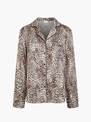 Chemise de nuit 'Satin Pyjama Hemd' cfab (formerly creamy fabrics) en beige : devant