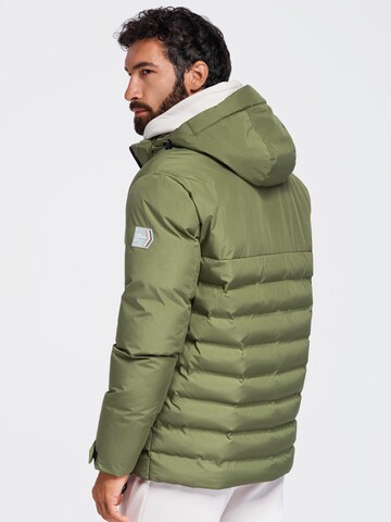 Giacca invernale di Ombre in verde