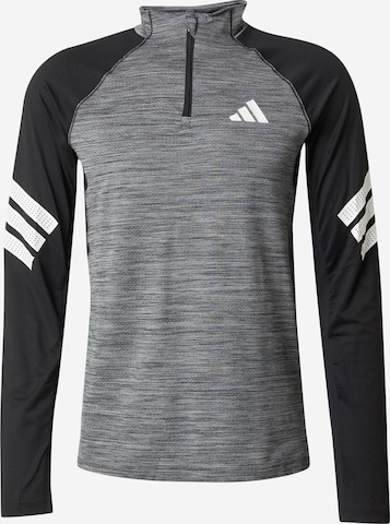 ADIDAS PERFORMANCE Toiminnallinen paita 'Gym+' värissä harmaa: etupuoli