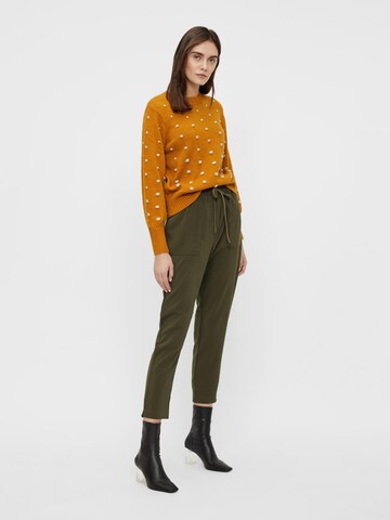 OBJECT Regular Trousers 'Aria' in Green