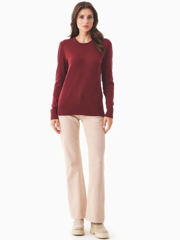 Organication Pullover in Rot