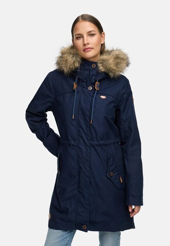 Ragwear Winterparka 'Tawny' in Blau
