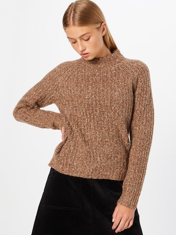 ONLY Sweter 'FELICIA' w kolorze brązowy: przód