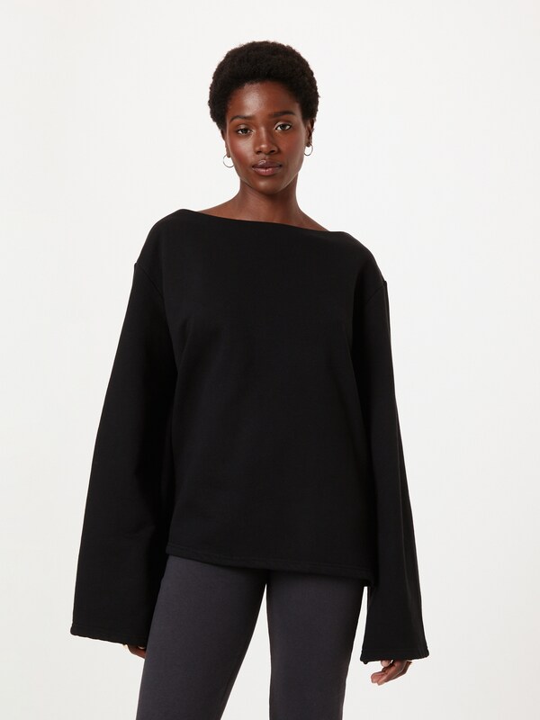 Rebirth Studios Sweatshirt 'Flora' in Black