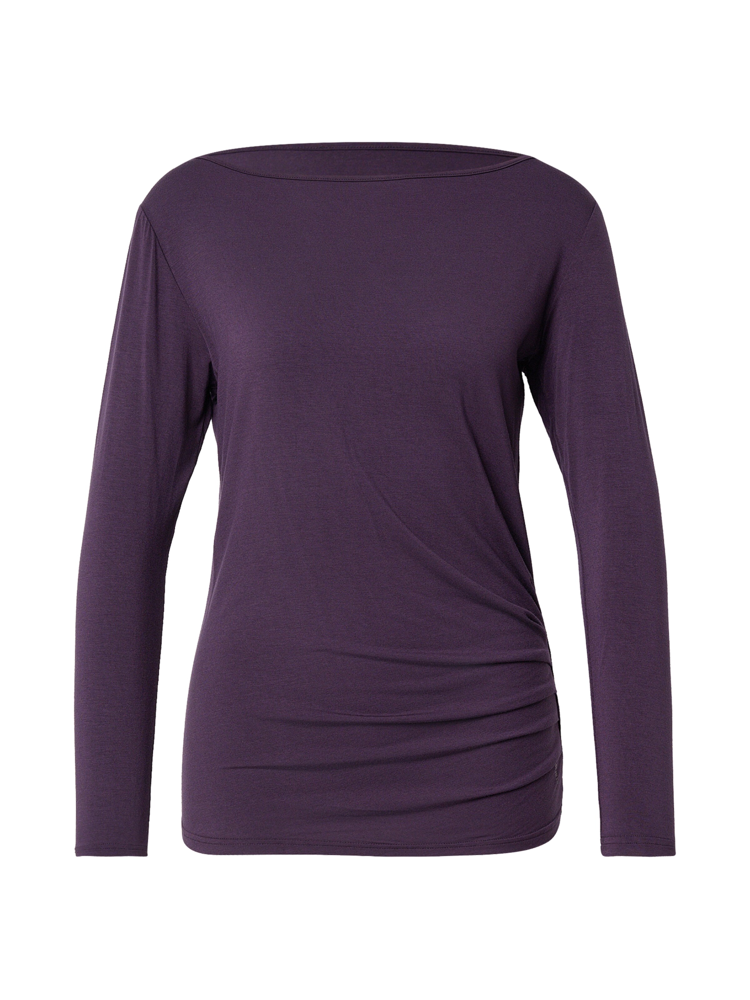 CURARE Yogawear - Camisa funcionais em roxo: frente