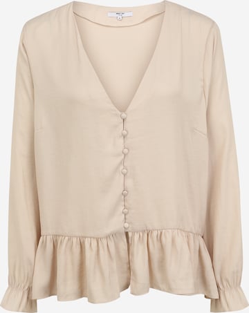 ABOUT YOU Curvy Blouse 'Mandy' in Beige: voorkant
