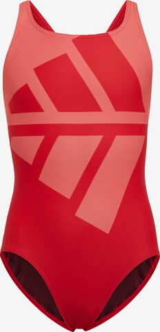 ADIDAS PERFORMANCE Sports swimwear 'Must-Have' in Red: front