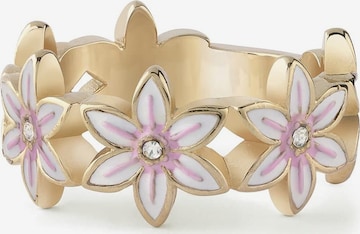 GUESS Ring 'White Lotus' in Gold: predná strana