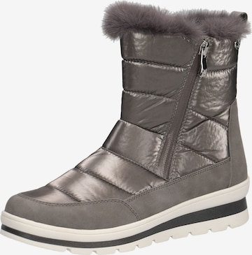 CAPRICE Ankle Boots in Grey: front