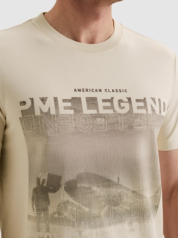 T-Shirt 'T-shirt in jersey with artwork on the chest' PME Legend en beige